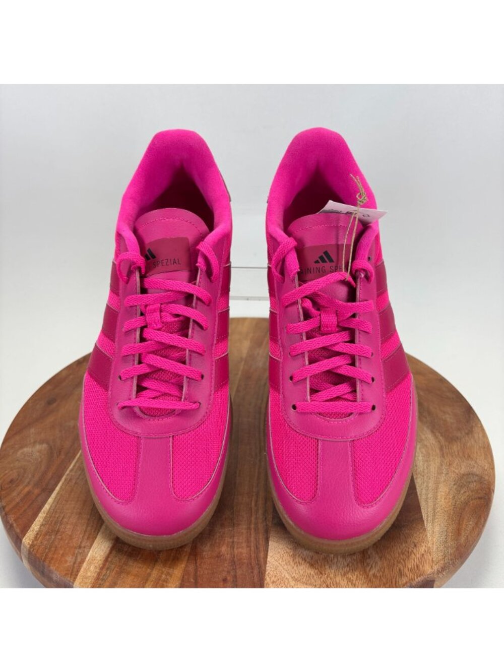 adidas Training Spezial Training Shoes Mens 9.5 Shock Pink Sneakers Casual JQ902 - Picture 6 of 13